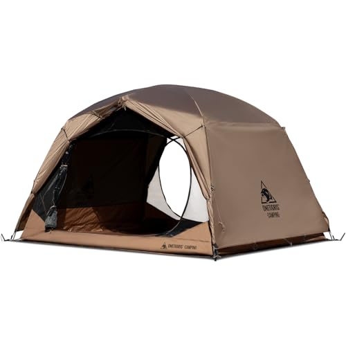 4 Person Camping Tent Waterproof 3-Season Family Shelter Easy Setup