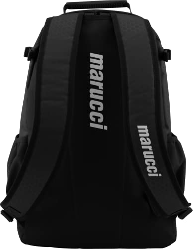 Marucci 2020 F5 Bat Pack Black - Baseball Bat Bag with Ventilated Compartment