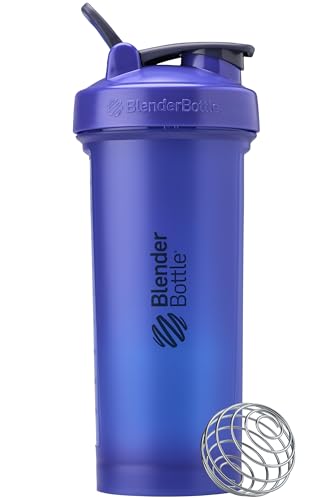 Shaker Bottle 28 oz BlenderBottle Classic V2 with Leak-Proof Lid - Reflex Blue