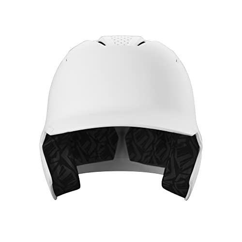 EvoShield XVT 2.0 Batting Helmet Small-Medium Team White Matte Baseball Softball Protective Gear