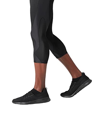 CW-X Men's Stabilyx 3/4 Compression Tights Large Black Activewear