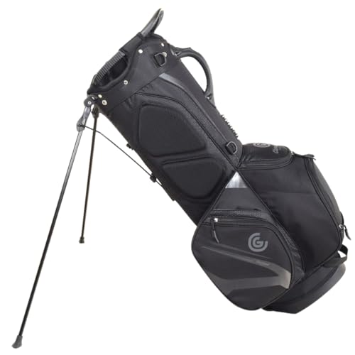 Cleveland Golf Lightweight Stand Bag Black/Black 14-Way Organizer & Cooler Pocket