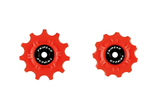 Ceramic Hybrid Bearing Jockey Wheel Pulley Set for 10/11 Speed Road MTB