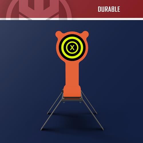 KNINE OUTDOORS Auto Reset Steel Gong Target 3/8'' AR500 for Shooting Range