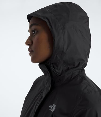 The North Face Women's Venture 2 Waterproof Hooded Rain Jacket - Small, Black