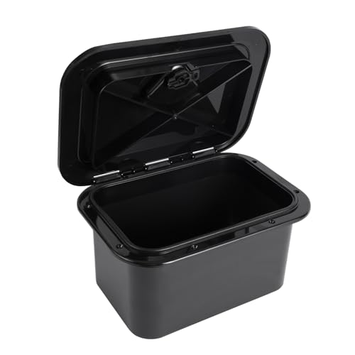 Xztrdi Marine Deck Access Hatch Black 10.63x14.76 Inch Boat Hatch & Lid