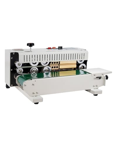 Continuous Bag Sealer Machine with Printing Function - 20 Count