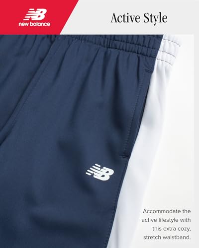 Kids Athletic Jogging Pants 4-Pack - Indigo/Grey, Sizes 14-16