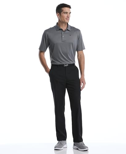 Men's Pro Spin 3.0 Stretch Golf Pants - Big & Tall, Caviar Black 34W x 32L