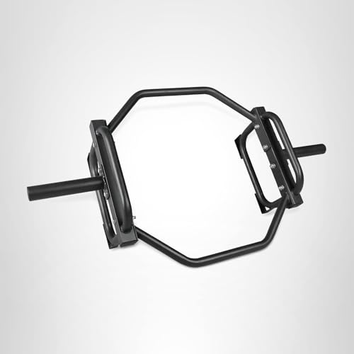 CAP Barbell Olympic Trap Bar, 500lbs, Alloy Steel, Black, 50x29x14 inches