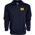 Michigan Wolverines Blue 84 NCAA Men's Quarter Zip Sweatshirt - Large, Team Color