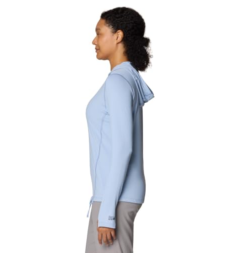 Women's Crater Lake Long Sleeve Hoody - Beach Breeze Small