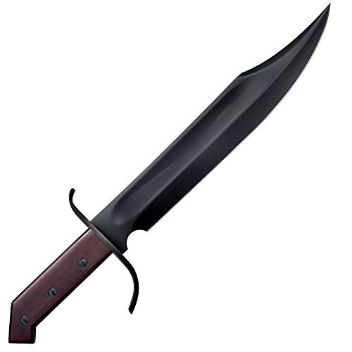 Cold Steel 1917 Frontier Bowie Fixed Blade Knife 12.25" Clip Point, Black Blade with Hardwood Handle