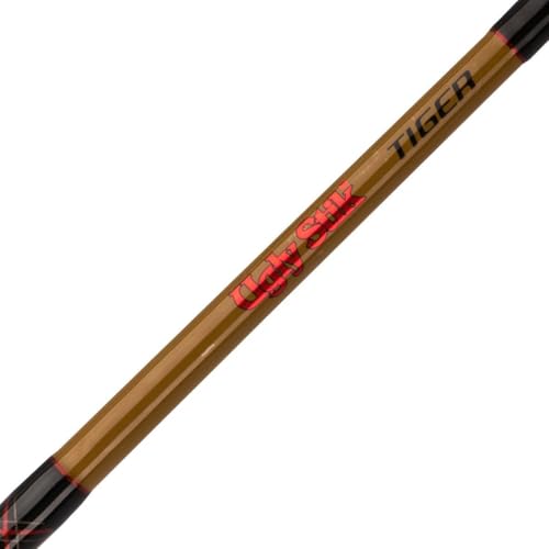 Ugly Stik 8' Medium Light Tiger Casting Fishing Rod - 2-Piece Saltwater & Freshwater
