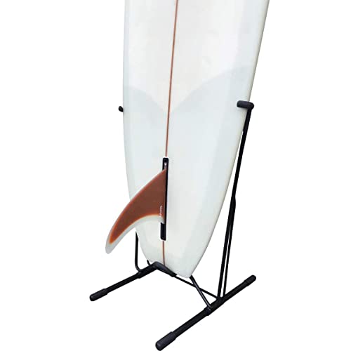 Surfboard Stand Floor Rack for Longboards & Shortboards - Space Saving Storage