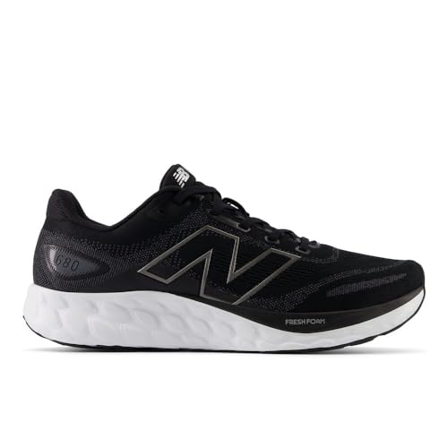 New Balance Men's Fresh Foam 680 V8 Running Shoes Black Magnet Size 11