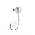1/8oz Round Jig Heads Set - Saltwater & Freshwater Fishing Hooks Pack of 10