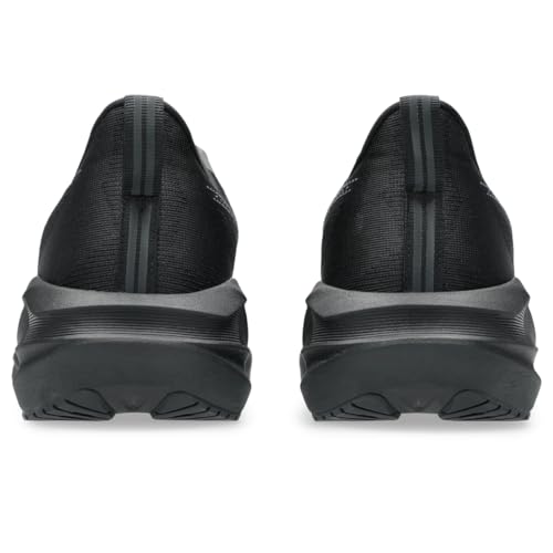 Men's ASICS NOVABLAST 5 Running Shoes - Black/Carrier Grey, 10.5