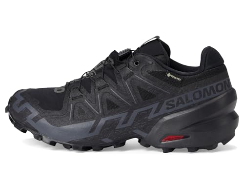 Salomon Speedcross 6 GTX Trail Running Shoes - Men's 11 Black/Black/Phantom