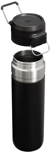 STANLEY Quick Flip GO Water Bottle 24 oz Black 2.0 Travel Thermos