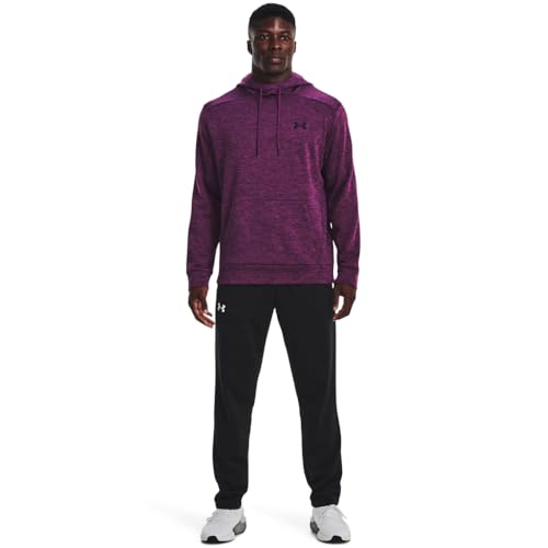 Under Armour Men's Armour Fleece Pants - Medium Black & White