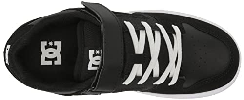 DC Shoes Kids Manteca 4 HI Skate Shoe Black/Black/White