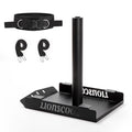 LIONSCOOL Black Pull Sled for Speed & Strength Training, Heavy Duty Steel Frame