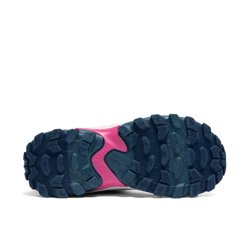Kids Waterproof Hiking Shoes - Merrell Moab Speed 2 Mid A/C Big Kid Berry Navy