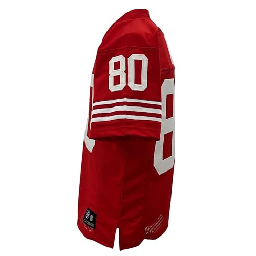 X-Large Jerry Rice San Francisco Jersey Red Unisex Adult Fan Apparel