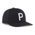 Golf Cap Men’s Heritage P Cap One Size Black White Glow - Moisture-Wicking, Reflective