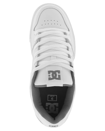 DC Mens Low Top Skate Shoe White Size 11 - Casual Lace Up Sneakers