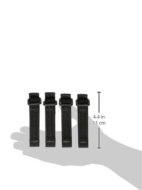 Maxpedition 3-Inch TacTile - Pack Of 4 (Black)