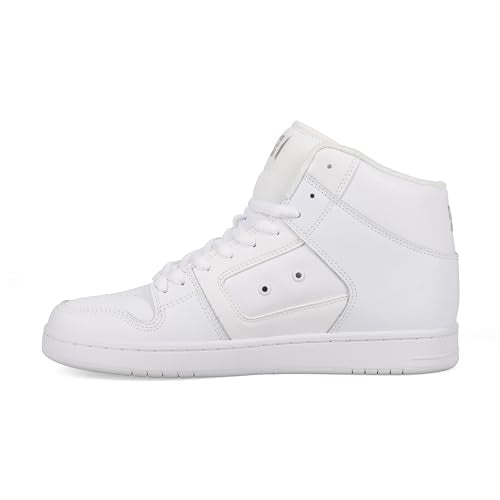 Men's DC Manteca 4 High-Top Skate Shoes - White Battleship Variation 11