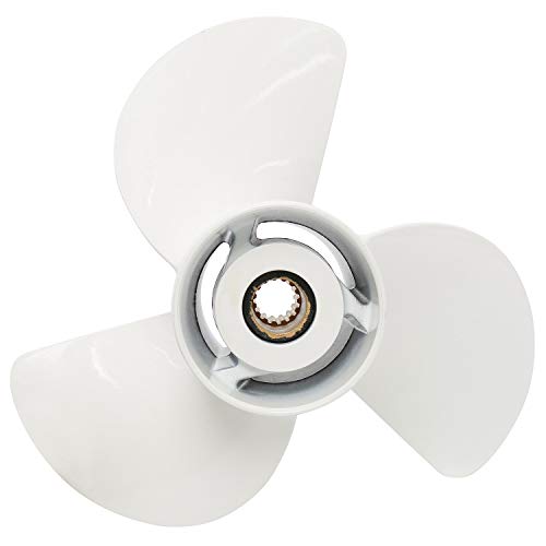 Aluminum Propeller for Yamaha Outboard Motor 60HP-130HP - 13.5x15-K