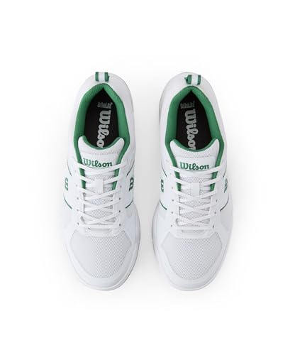 Pickleball Shoes Men Wilson Pickle Pro 9.5 White Bosphorus - Court Footwear