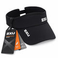 Unisex Run Visor - Black, One Size - Sports & Outdoor Accessories