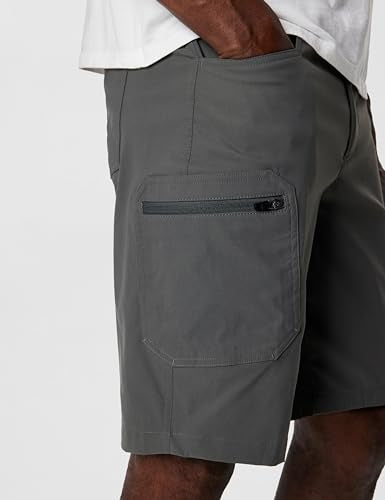 Eddie Bauer Rainier Men's Shorts - 36 Dark Smoke Active Fit