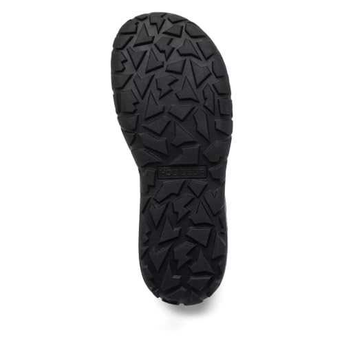HOBIBEAR Unisex Minimalist Barefoot Shoes - Wide Toe Box Trail Runners - Black, 13 Women / 12 Men Wide Fit