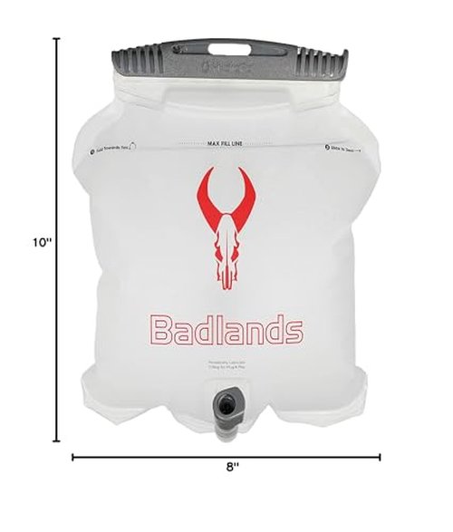 Badlands Hydration Reservoir with Insulated Drinking Tube, 2 Liter