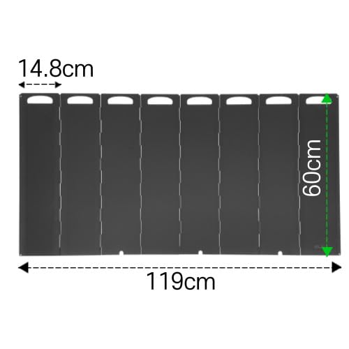 OLG Camp Stove Windscreen 23.6 inch Camping Shield (Tinplate) Wind Screen for Stoves