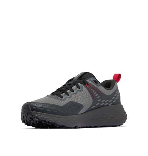 Columbia Men's Konos TRS Running Shoes 9.5 Titanium Grey Steel Mountain Red