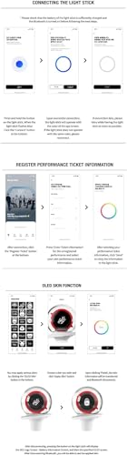 Niaycouky Straykids Lightstick Ver2 with Bluetooth, Merch Bracelets & 55 Photocards