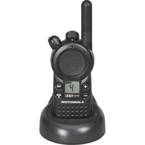 Motorola CLS1410 2-Way Radio UHF Walkie Talkie 5-Mile Range 4 Channels