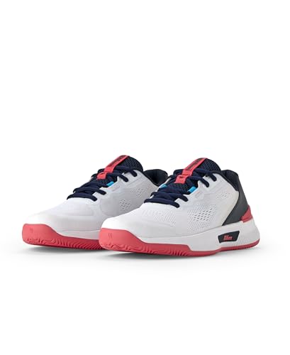 Wilson Women's Intrigue Pro Tennis Shoes 8.5 White/Navy Blazer - Hard Court Performance
