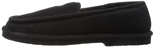DVS mens Francisco Deegan Slipper, Black Corduroy, 10.5 US