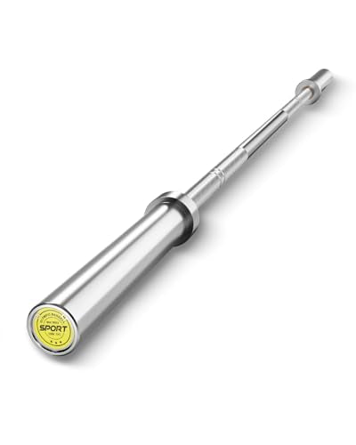 7ft Olympic Barbell 1500lb Capacity for Powerlifting & Strength Training - Variation #2CHM1000LBS