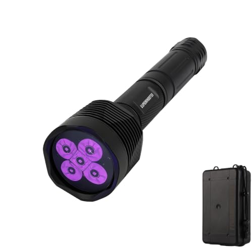 LUMENSHOOTER S5 UV Flashlight 365NM Super Bright Black Light for UV Resin Curing