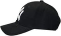New York Baseball Cap Hat for Men and Women | N&Y Crafted from Maximum Cotton| N|Y Premium Clean Up|N-Y Cap Hat with Embroidery | Suitable for All Seasons | Standard Size | Adjustable Buckle Black