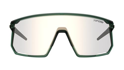 Tifosi Moab Full-Frame Cycling Sunglasses - Shatterproof Lightweight Shield - Forest Vapor (Clarion Gold Fototec)