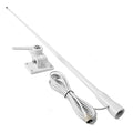 UAYESOK 48 Inch Fiberglass Marine VHF Antenna with 7m Coax Cable
